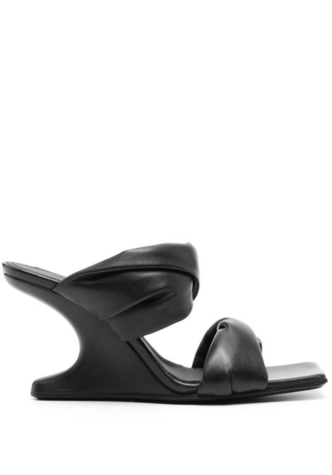 Black Cantilever 110mm mules - women RICK OWENS | RP01D2803LLP09